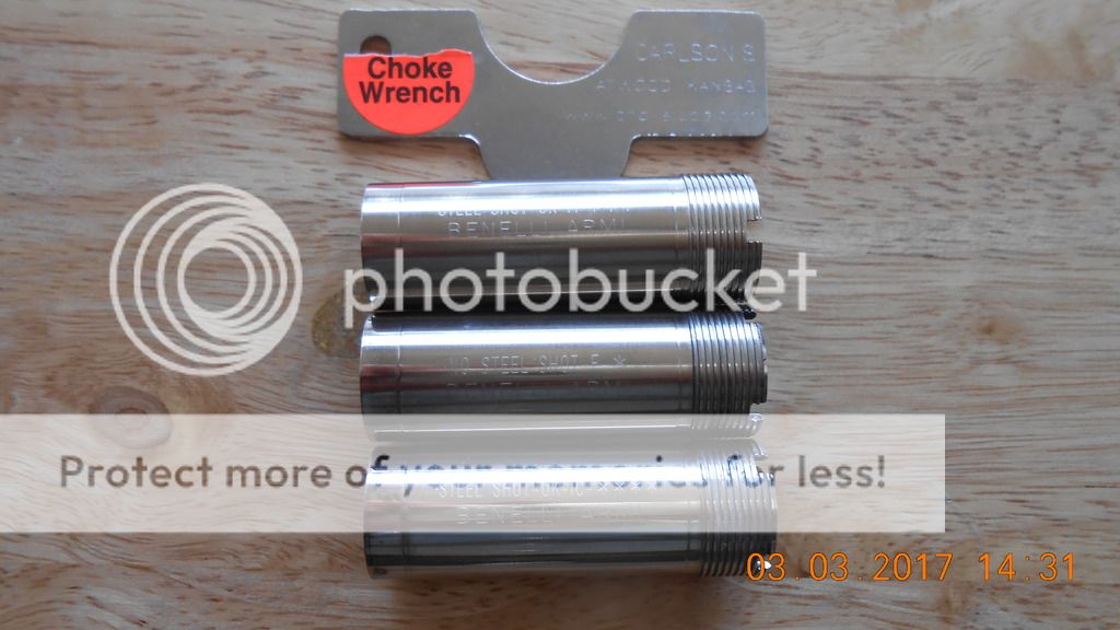 4SALE Choke Package 3 Benelli 20ga chokes + 1 Carlson 20ga rifled choke Shotgun Forums